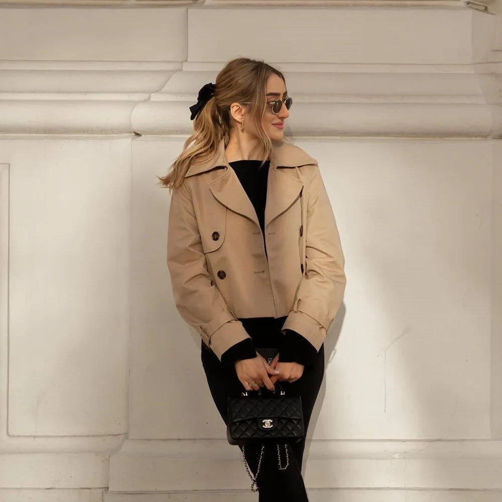 Trench court vintage Pénélope
