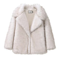 Manteau en fausse fourrure duveteuse Chantal