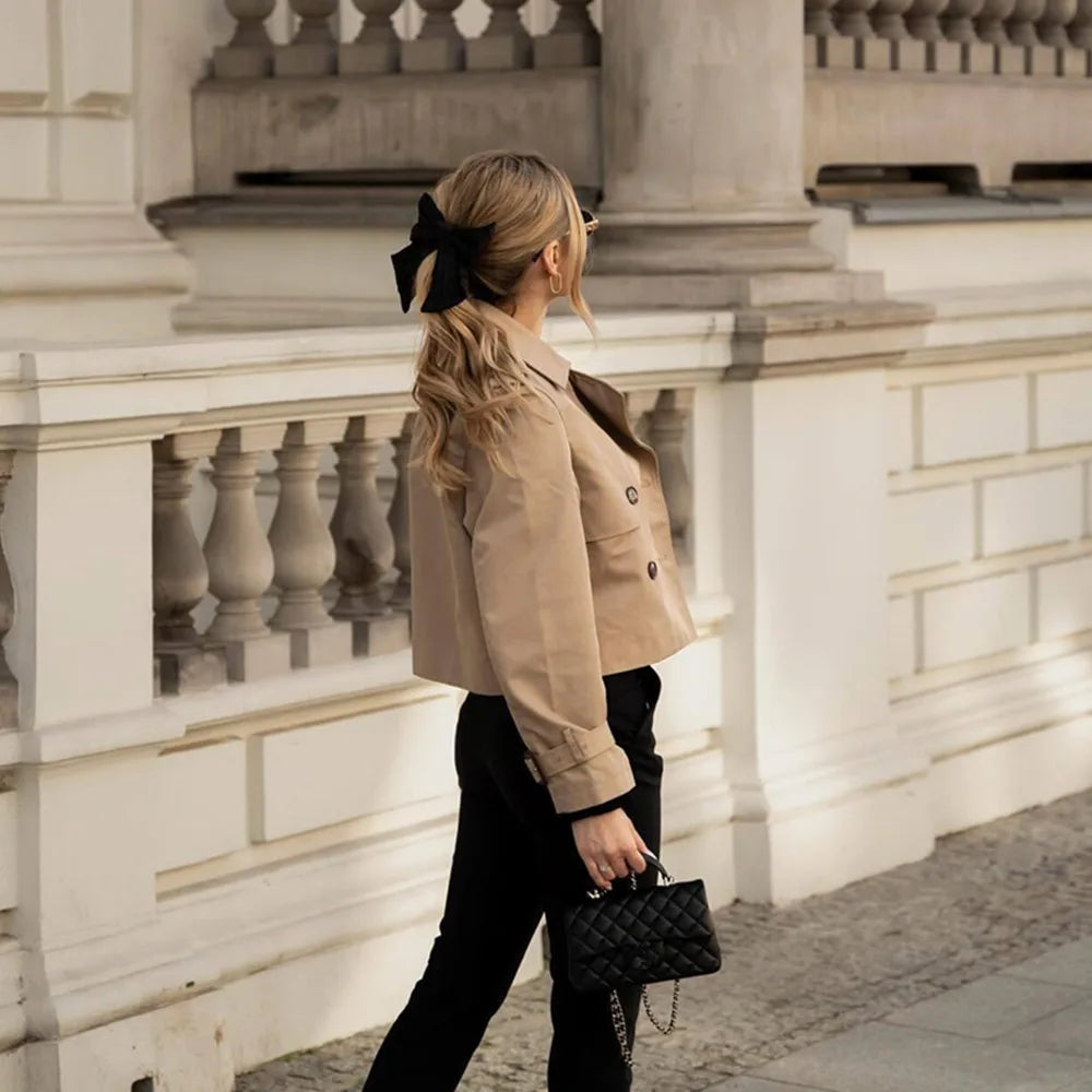 Trench court vintage Pénélope