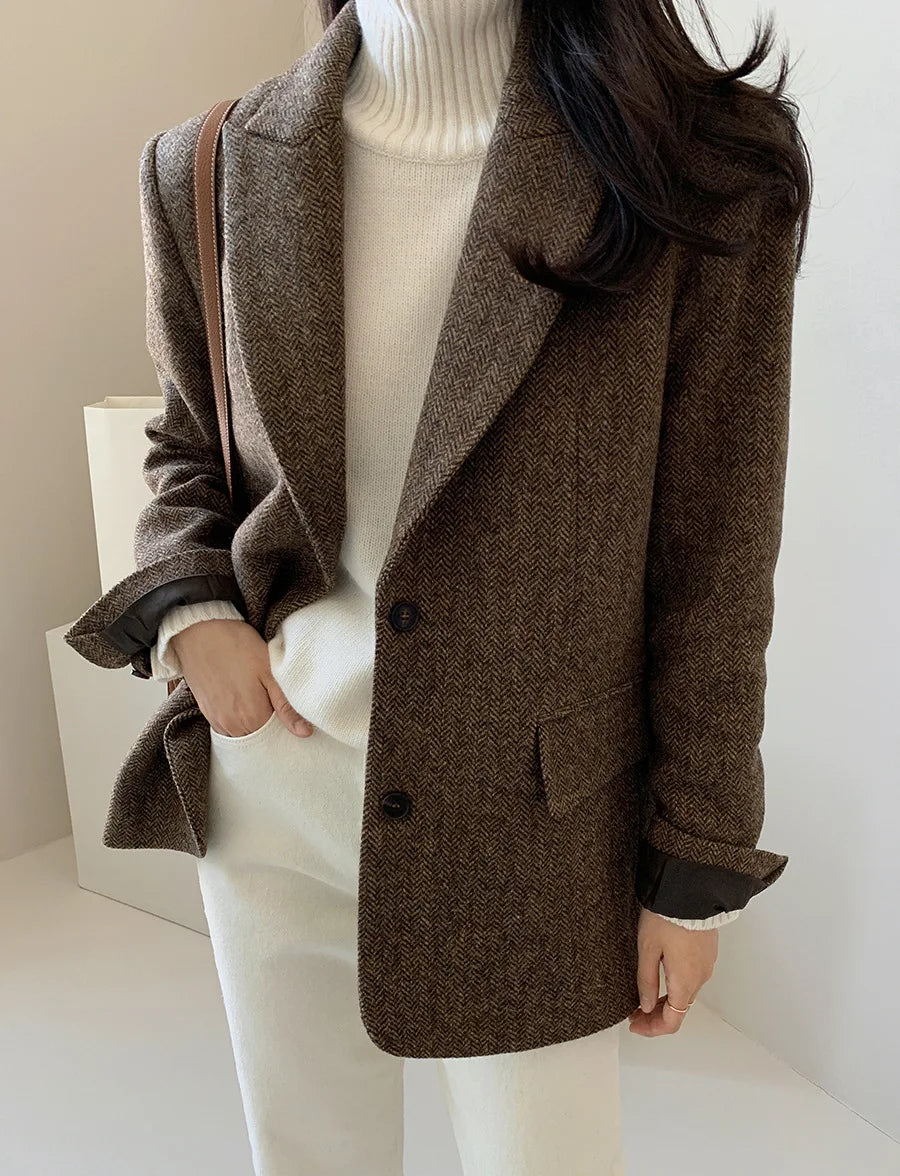Manteau à col rabattu Fleur