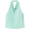 Haut corset en satin dos nu Hortense