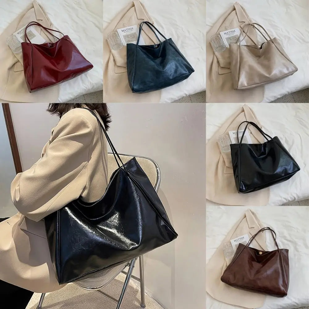 Grand cabas en similicuir Olivia