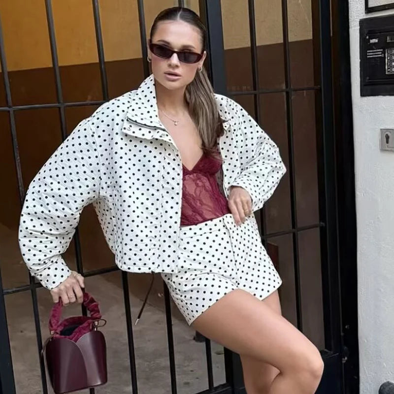 Blouson à pois Julia