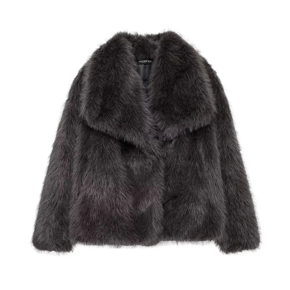Veste courte en fausse fourrure Claudia