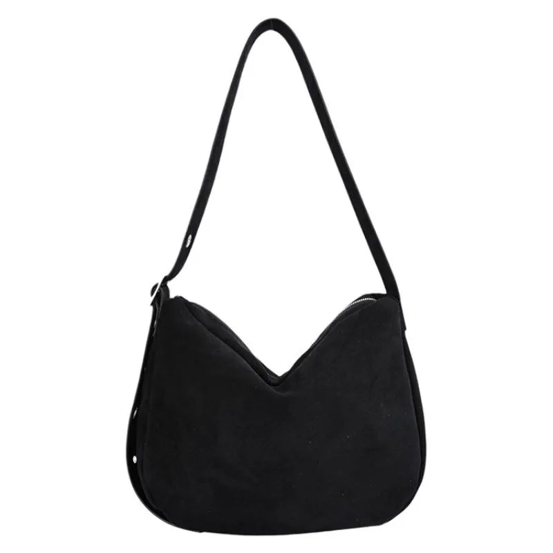 Sac hobo froncé effet suède Luce