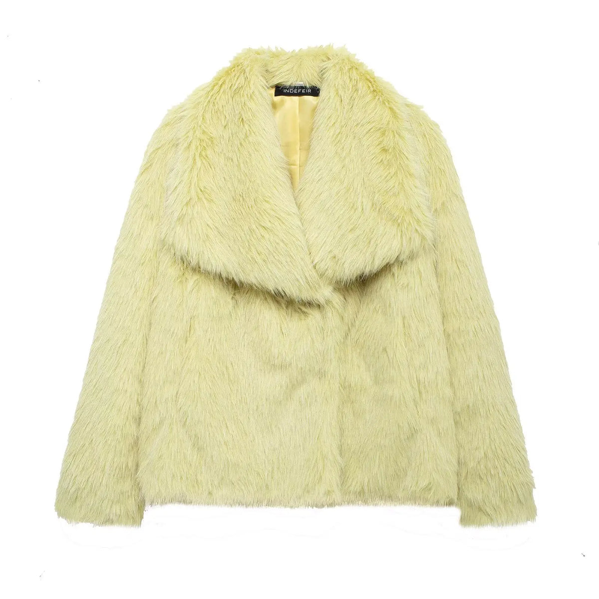 Veste courte en fausse fourrure Claudia