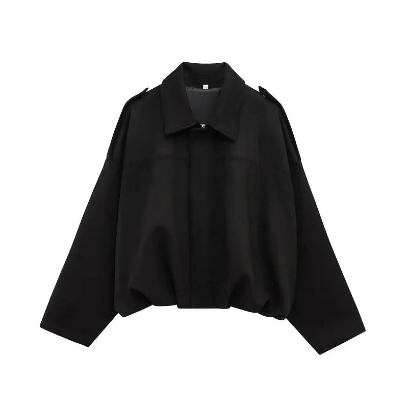 Blouson aviateur effet suède Flora