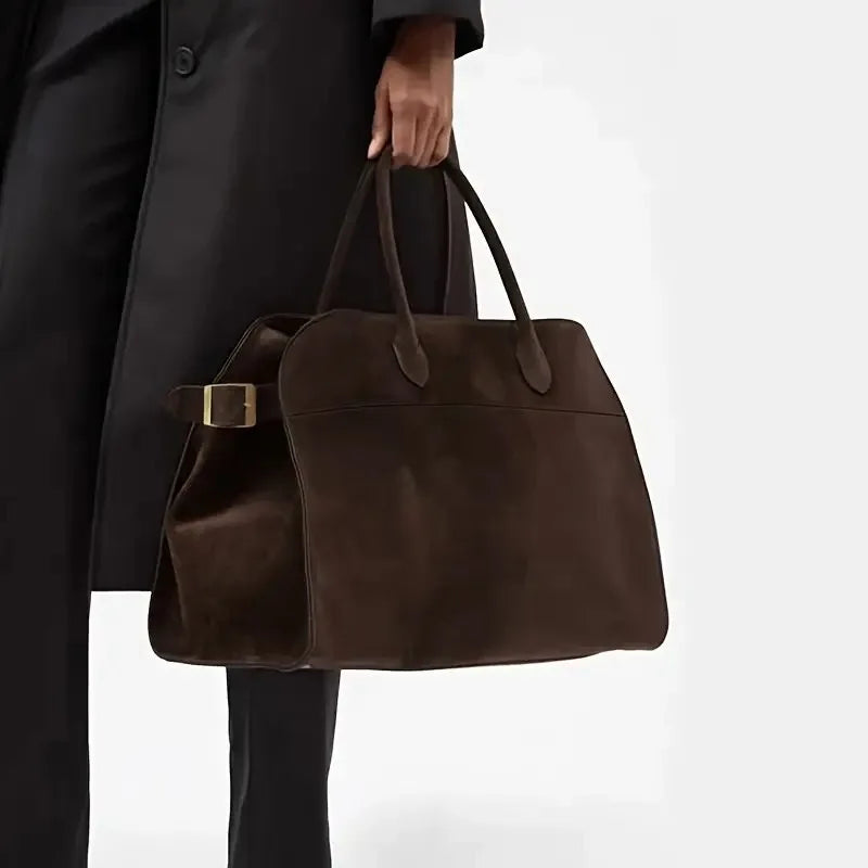 Grand sac effet daim Émilie