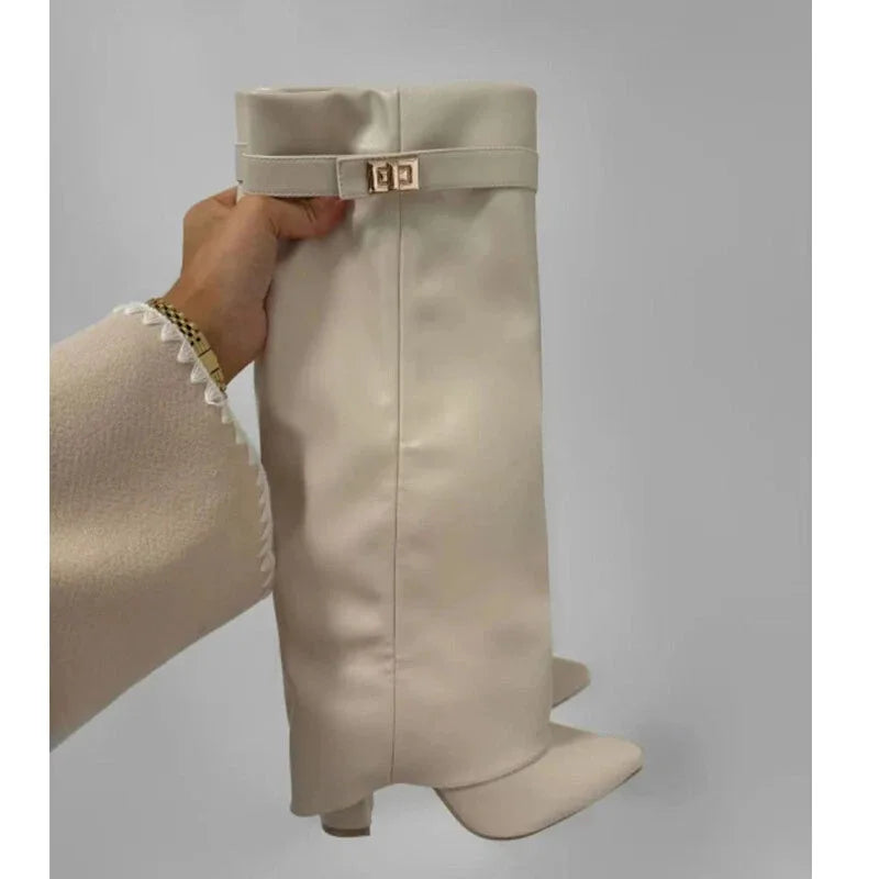 Bottes hautes à boucle Éloïse