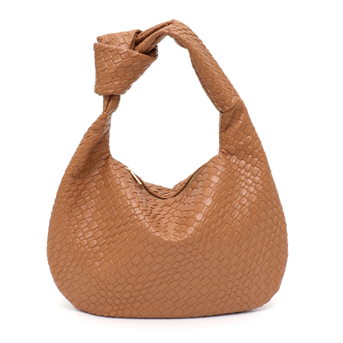 Petit sac hobo effet tressé Élodie
