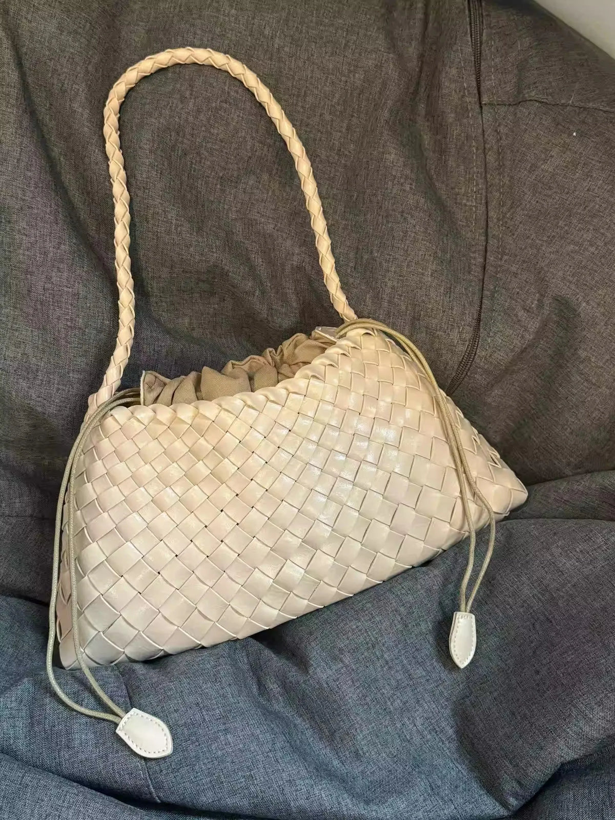 Panier tressé à la française Natacha