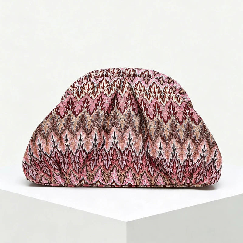 Pochette plissée rétro Henriette