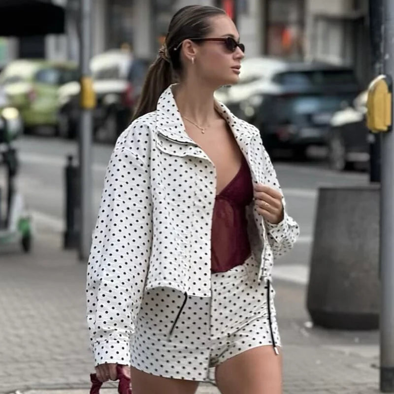 Blouson à pois Julia