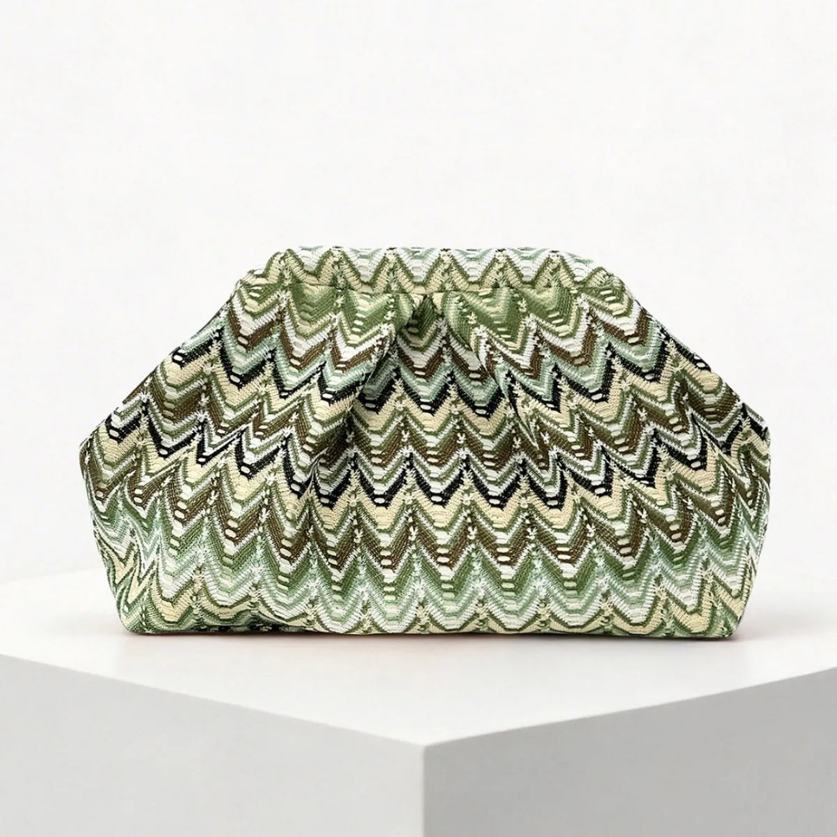 Pochette plissée rétro Henriette