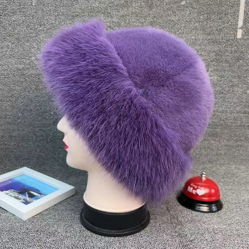 Tuque en fausse fourrure Clotilde