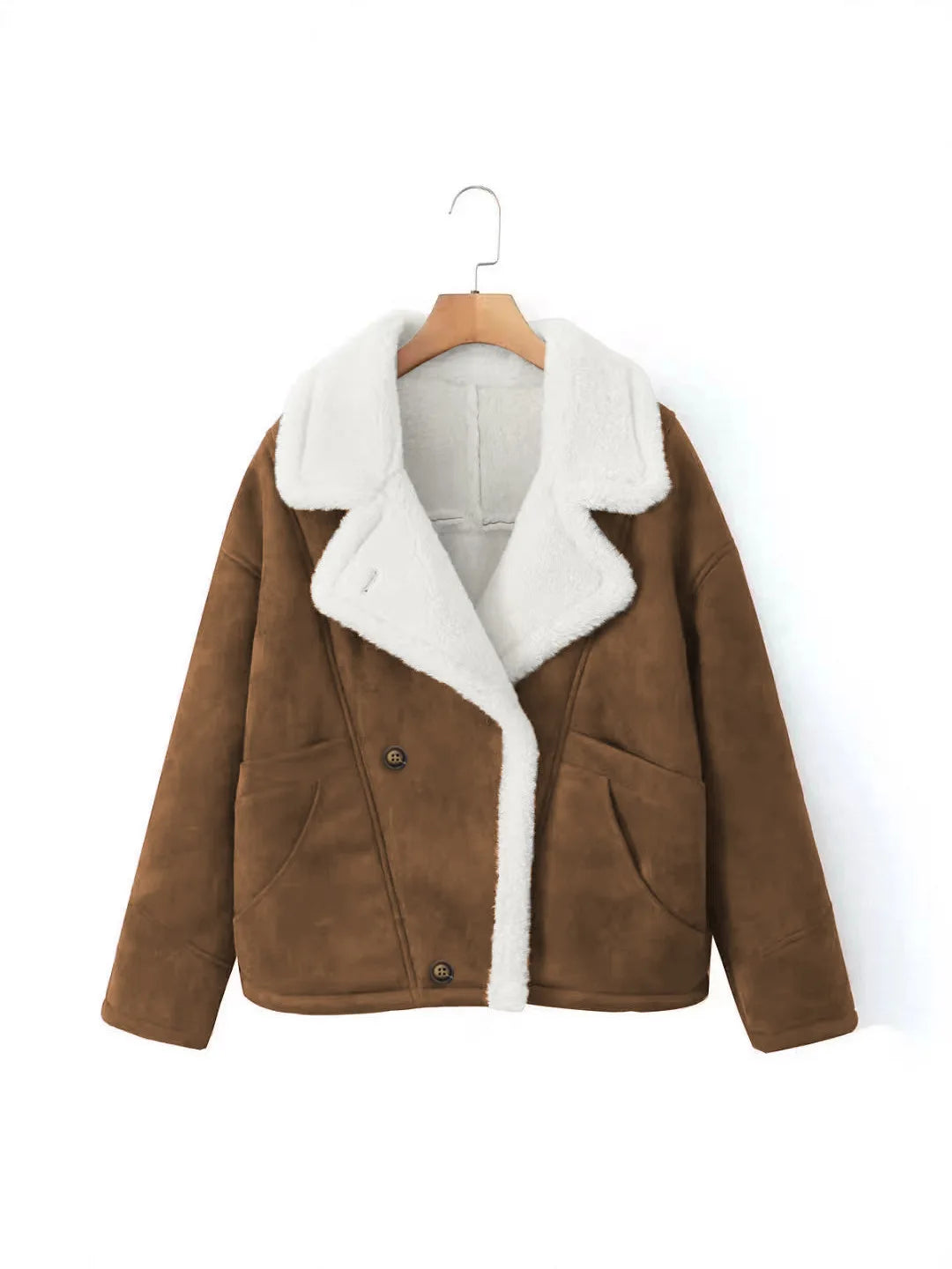 Veste doublée effet mouton Paule