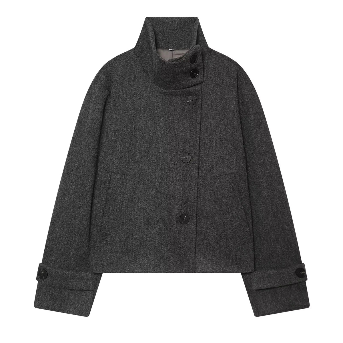 Veste courte à col montant Garance