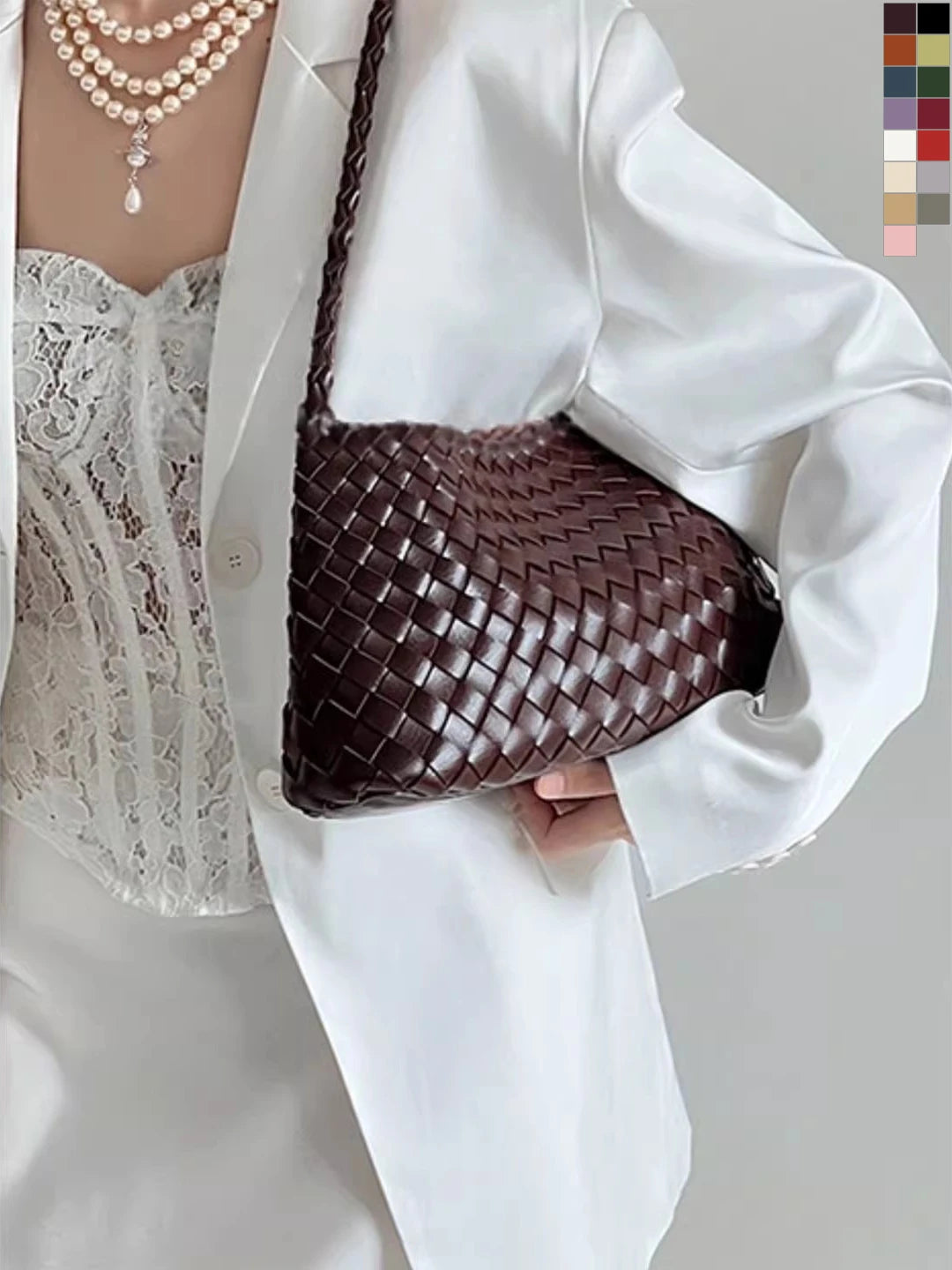 Panier tressé à la française Natacha