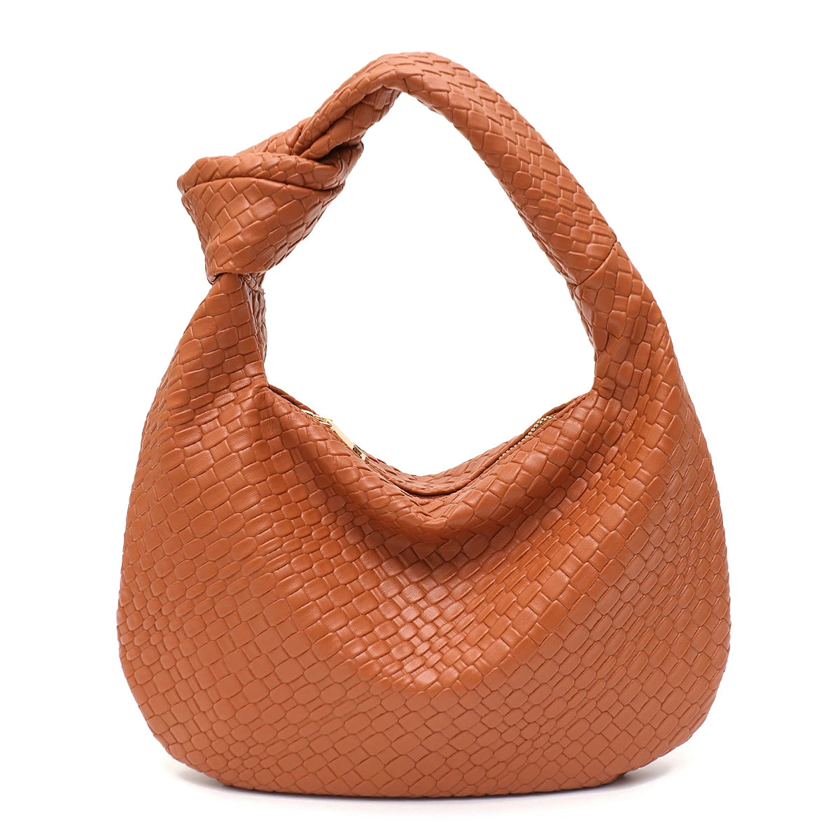 Petit sac hobo effet tressé Élodie