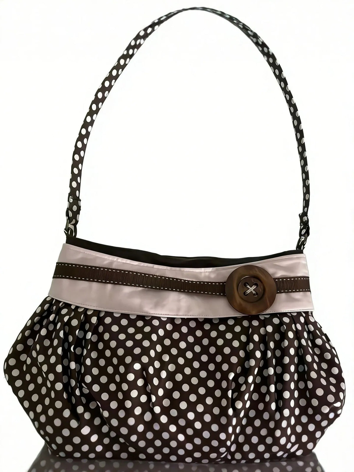 Sac porté épaule rayé et léopard Maya