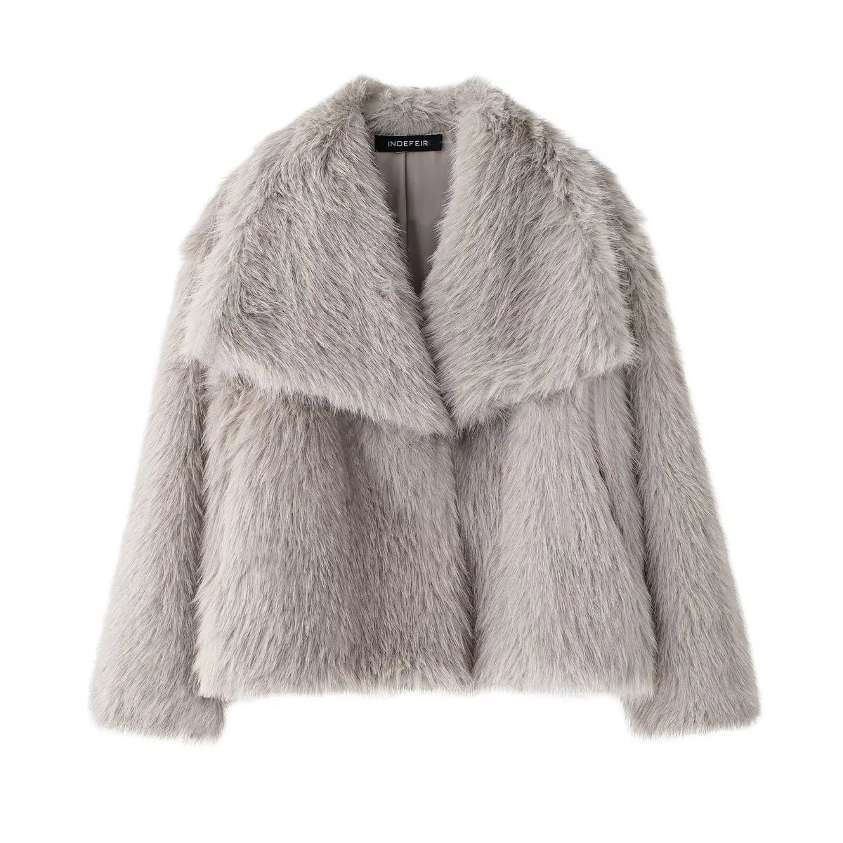 Veste courte en fausse fourrure Claudia