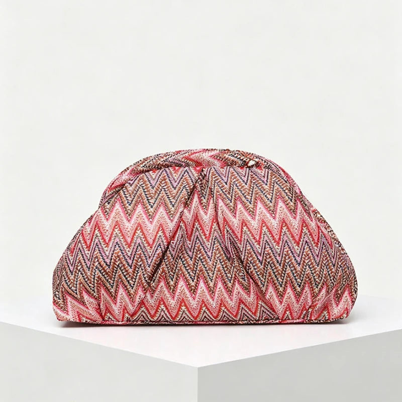Pochette plissée rétro Henriette
