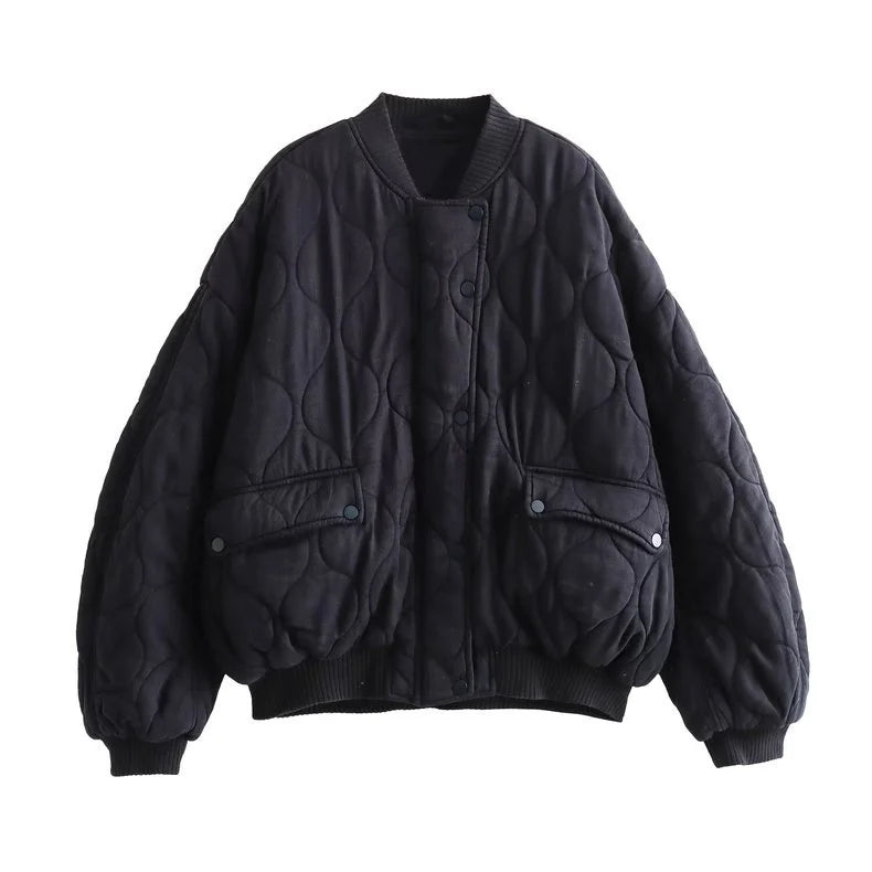 Blouson matelassé délavé Suzanne