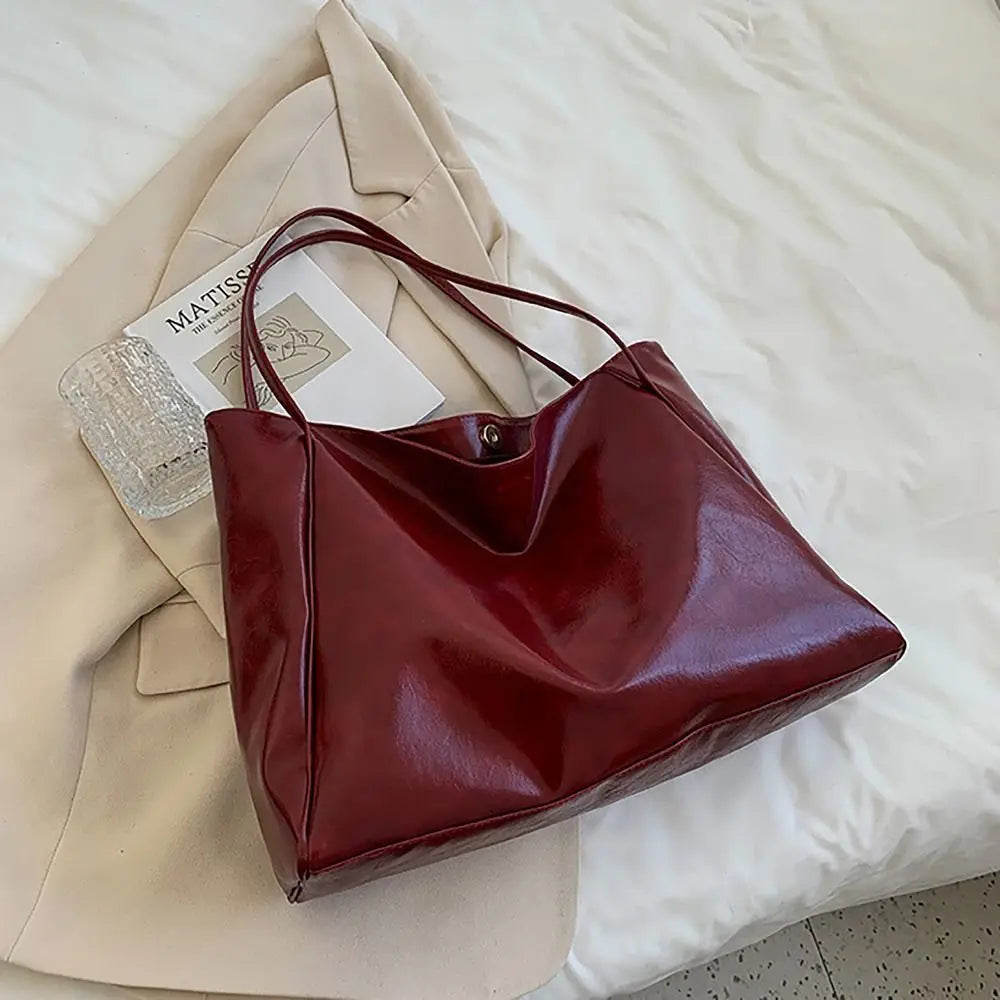Grand cabas en similicuir Olivia