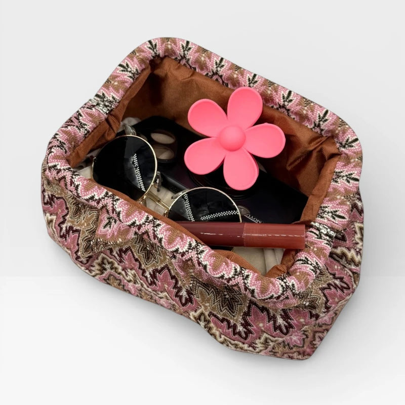 Pochette plissée rétro Henriette
