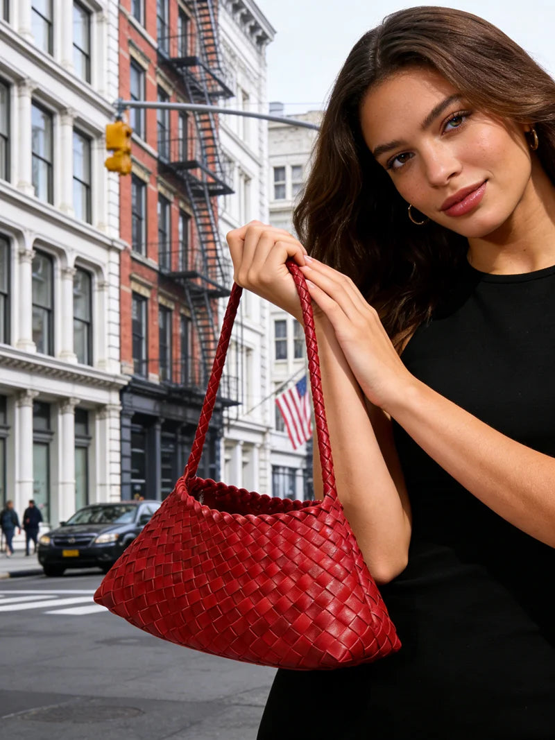 Panier tressé à la française Natacha