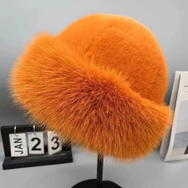 Tuque en fausse fourrure Clotilde