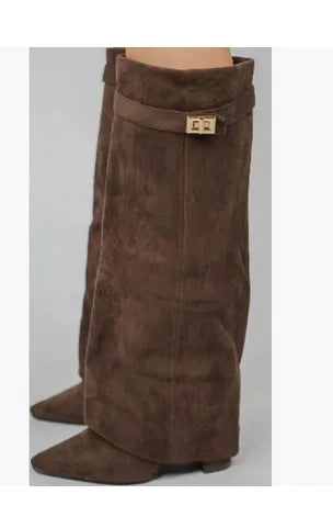 Bottes hautes à boucle Éloïse