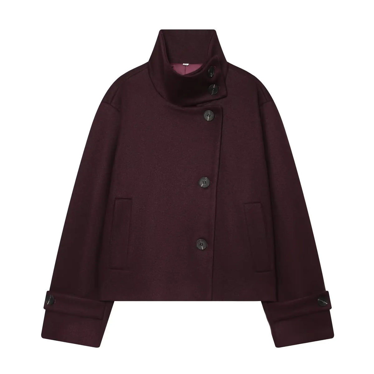 Veste courte à col montant Garance