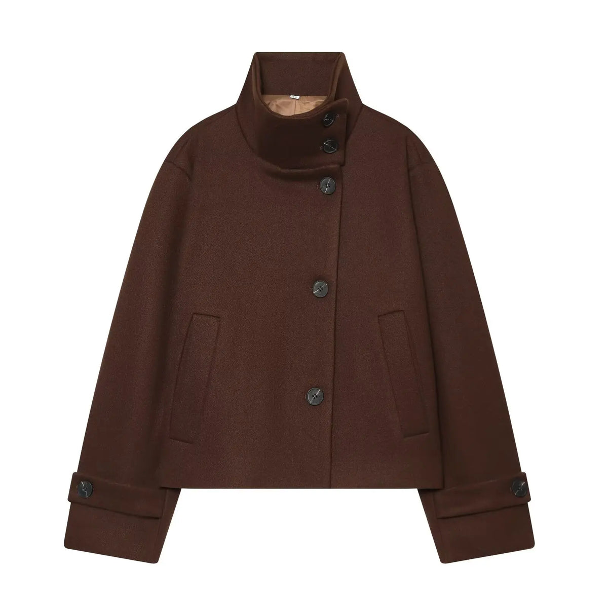 Veste courte à col montant Garance
