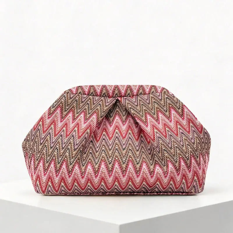 Pochette plissée rétro Henriette