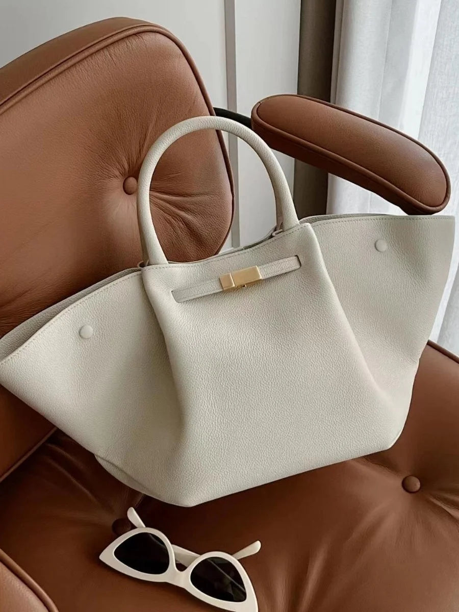 Grand sac porté épaule arrondi Agathe