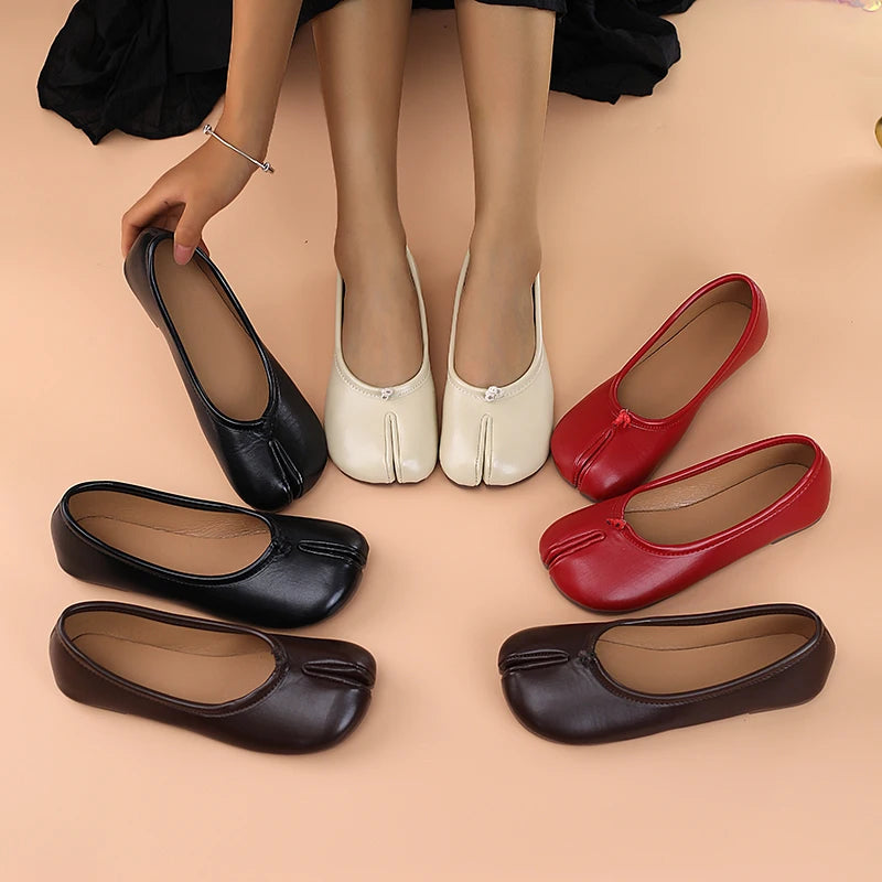 Mocassins à orteil séparé Anouk