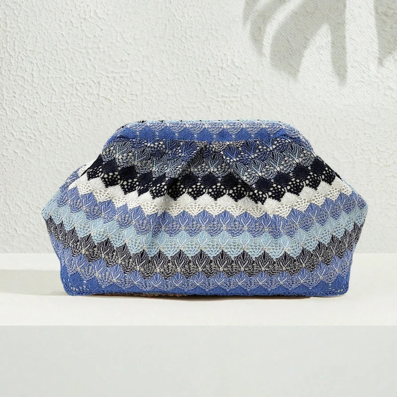 Pochette plissée rétro Henriette
