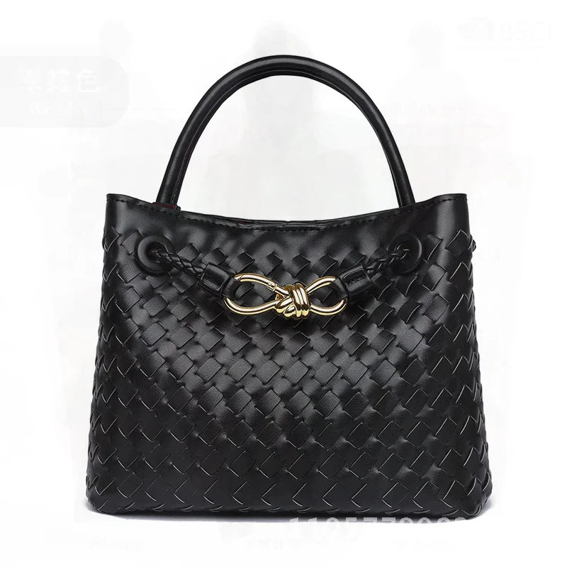 Sac tressé à poignée Thaïs