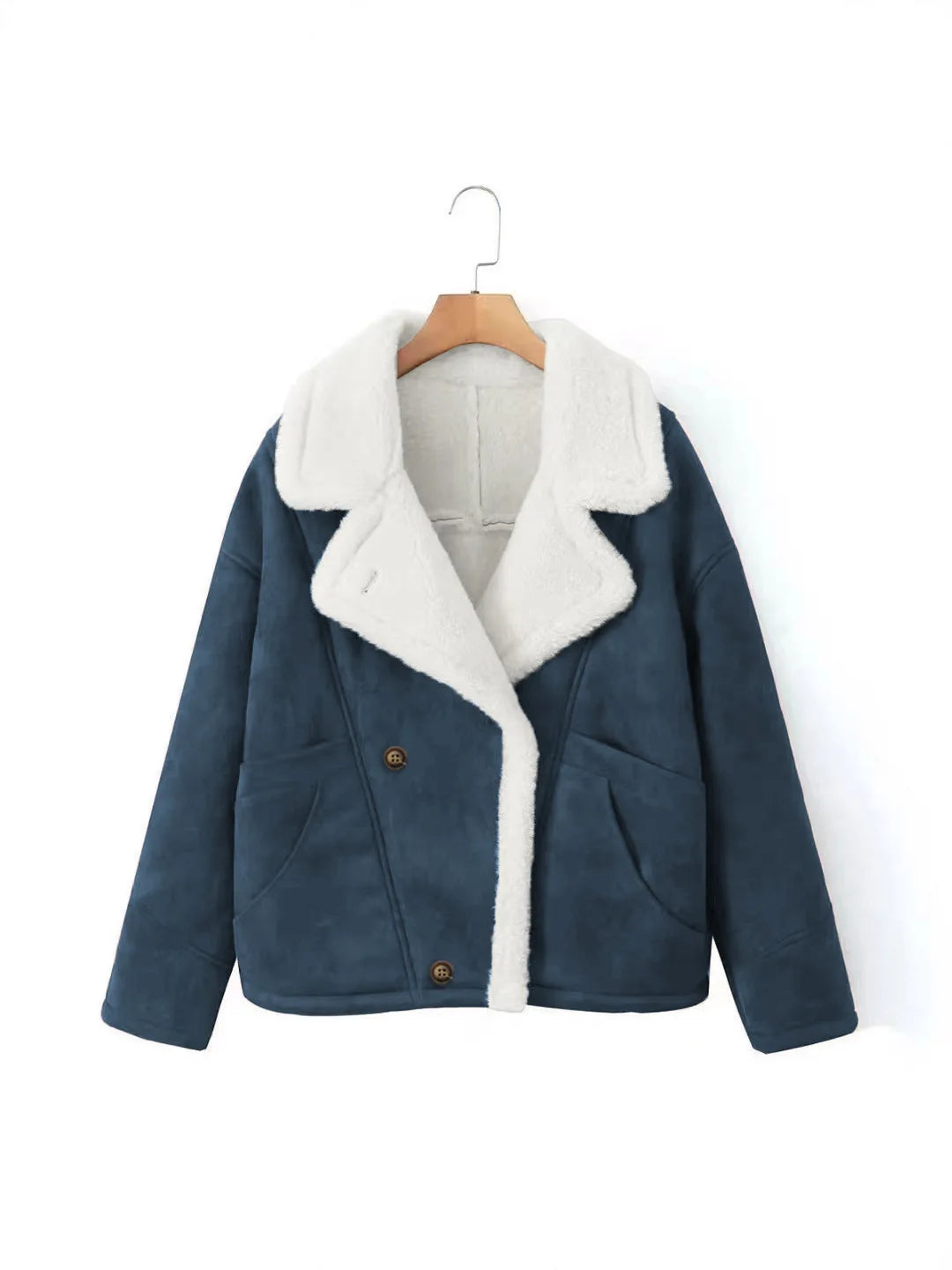 Veste doublée effet mouton Paule