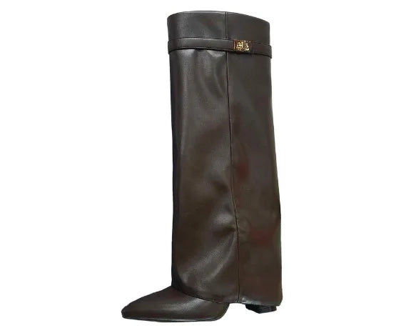 Bottes hautes à boucle Éloïse