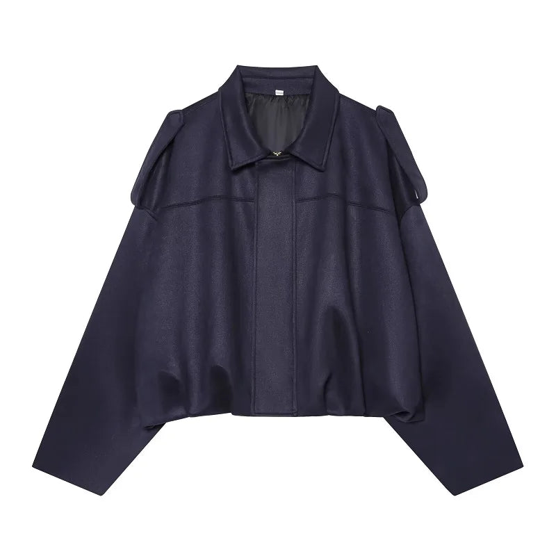Blouson aviateur effet suède Flora