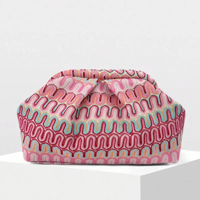 Pochette plissée rétro Henriette