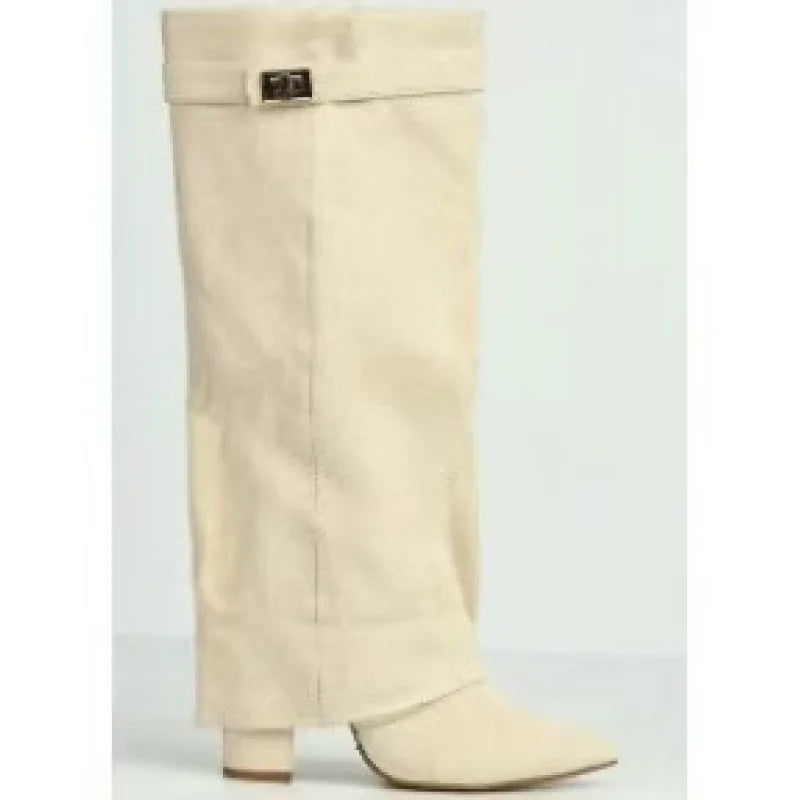 Bottes hautes à boucle Éloïse