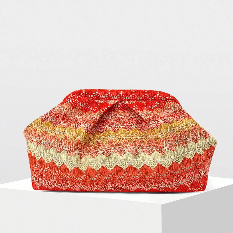 Pochette plissée rétro Henriette