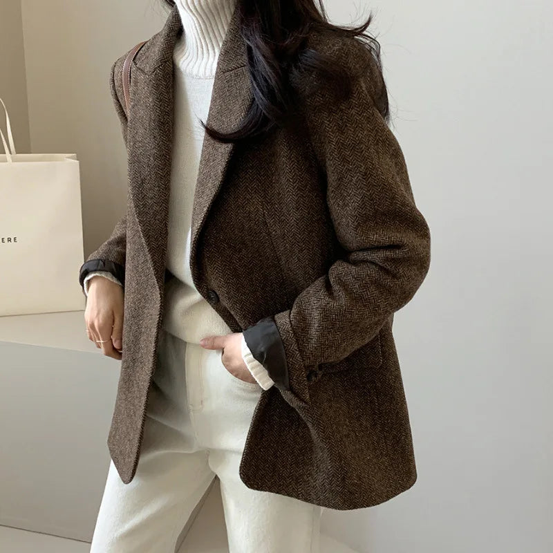 Manteau à col rabattu Fleur