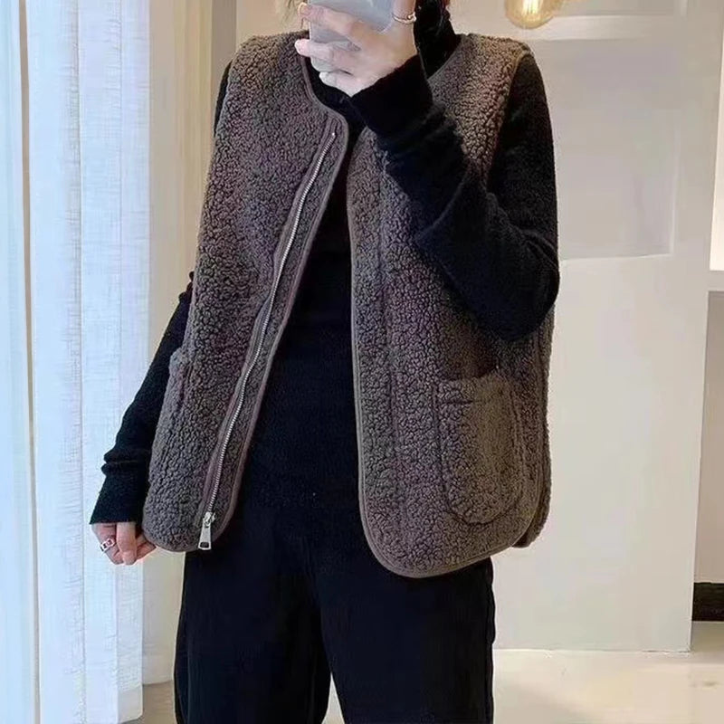 Eléa sherpa vest