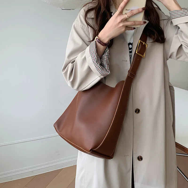 Sac seau avec pochette Ginette