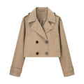 Trench court boutonné Paulette