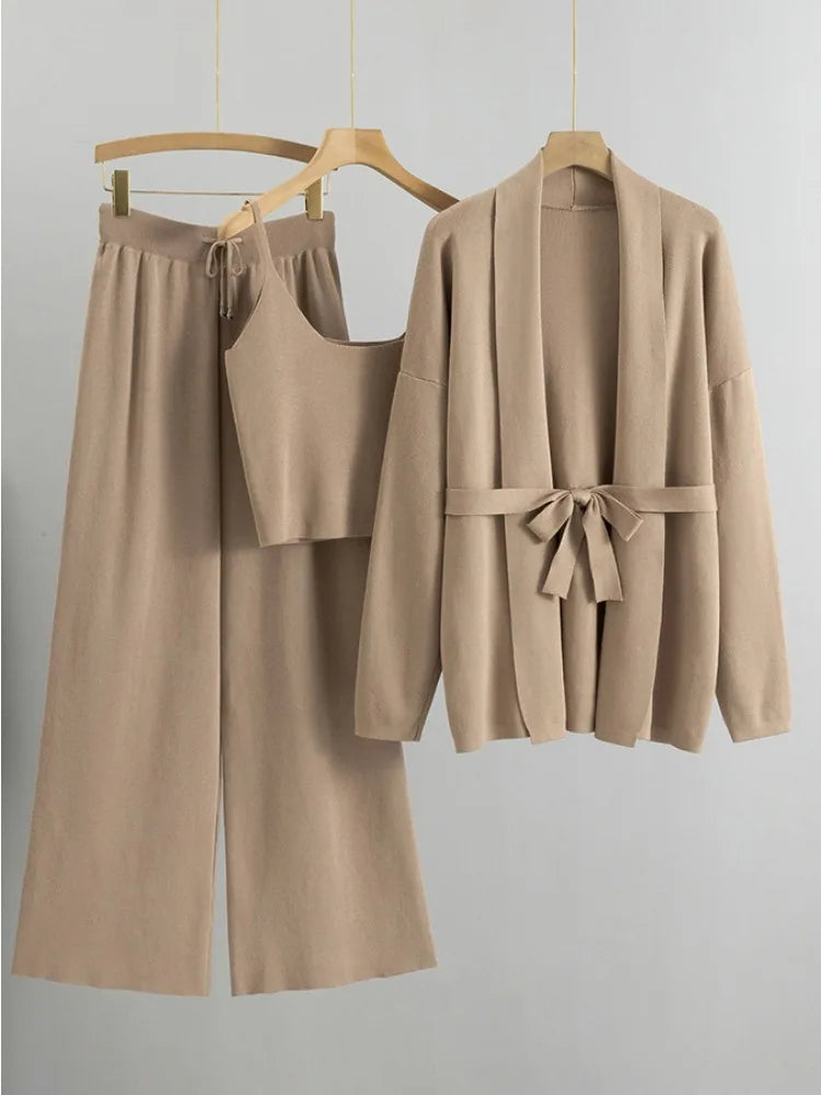 Suzon 3-piece knit set